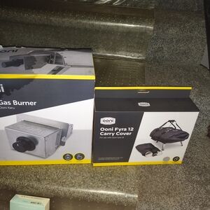 Pizza OvenOoni Gas Burner and Fyra 12 Carry Cover Set